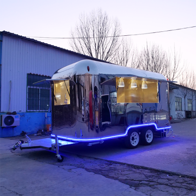 Vending Trailer Aluminium Airstream trailer