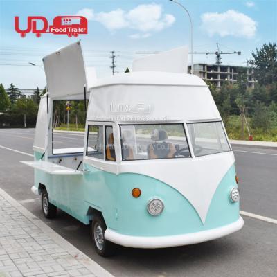 CE Approved Food Carts Mobile Fast Food Retro Food Truck Vw For Sale