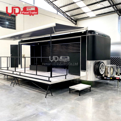 CE Certified Mobile Bar Trailer Salon Barber Shop Beauty Wedding Stage Trailer Exhibition Trailer