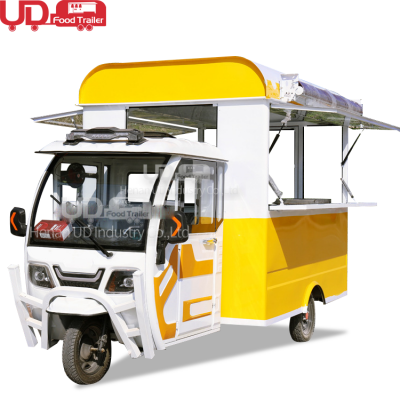 Outdoor food cart tricycle food cart 3 wheel electric bike