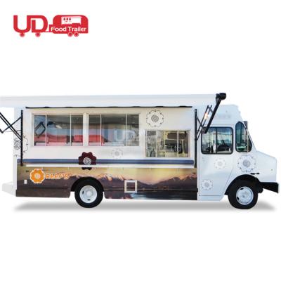 Customized Size Color Fast Food Cart Mobile Ice Cream Hot Dog Trailer Electric Food Truck for Sale